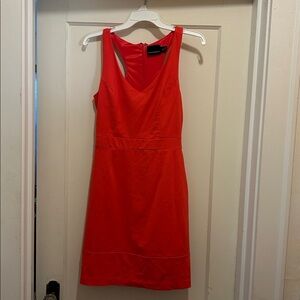 Cynthia Rowley Coral stretch halter Dress